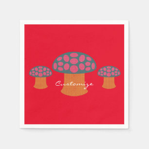 Red Amanita Mushrooms Thunder_Cove Servet