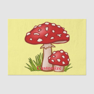 Red Amanita Mushrooms Thunder_Cove Tissuepapier
