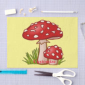 Red Amanita Mushrooms Thunder_Cove Tissuepapier (Craft)