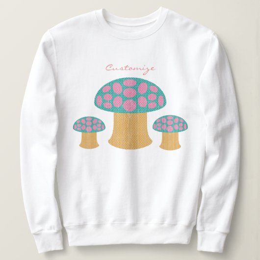 Red Amanita Mushrooms Thunder_Cove Trui (Design voorkant)