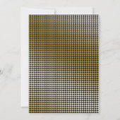 Red Amaryllis Flower Goudgecontroleerd Kaart (Achterkant)