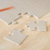 Red Amaryllis Flower Legpuzzel (Zijkant)