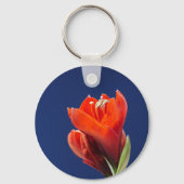 Red Amaryllis Sleutelhanger (Voorkant)