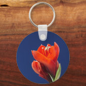 Red Amaryllis Sleutelhanger (Voorkant)