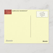 Red Ameoba Briefkaart (Achterkant)