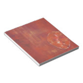 Red Ameoba-laptop Notitieblok (Schuin)
