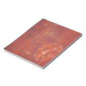 Red Ameoba-laptop Notitieblok (Linkerzijde)
