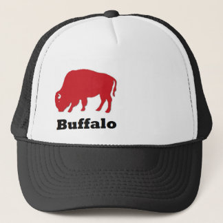 Red American Icon Buffalo trucker hat Trucker Pet