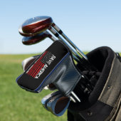 Red Amerika stem op Trump Golfheadcover (Insitu)