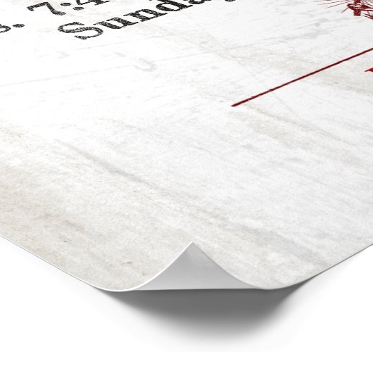 Red Amerika van heksen Poster (Hoek)