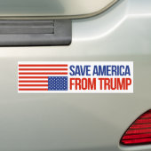 Red Amerika van Trump - Resistance Bumper Sticke Bumpersticker (Op auto)