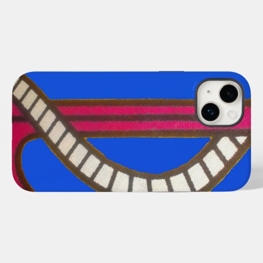 Red Anchor Art Print Case-Mate iPhone Case (Achterkant (horizontaal))