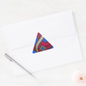 Red Anchor Art Print Sticker (Envelop)