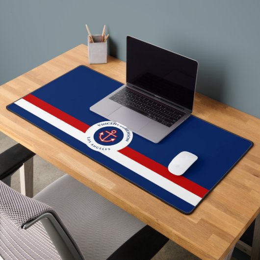 Red Anchor Boat Yacht Nautical Specialist Bureaumat (Kantoor 2)