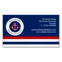 Red Anchor Boat Yacht Nautical Specialist