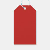 Red Anchor Gift Label Cadeaulabel (Achterkant)