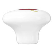 Red Anchor Keramische Knop (Zijkant)