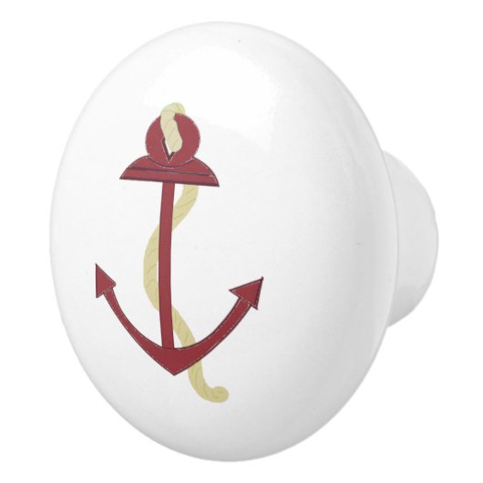 Red Anchor Keramische Knop (Rechts)
