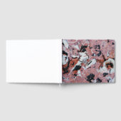 Red and Black Brecciated Marble Stone Texture with Gastenboek (Volledig)