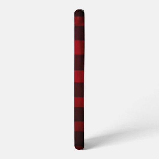 Red and Black Buffalo Plaid Pattern Samsung Galaxy Hoesje (Linkerkant)