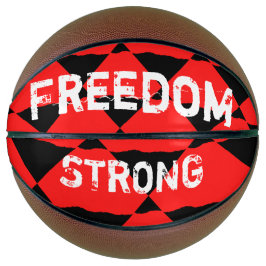 Red and black contemporany art background  basketbal