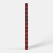 Red and Black Plaid Checkered Pattern Samsung Galaxy Hoesje (Rechterkant)