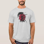 red and black samurai t-shirt (Voorkant)