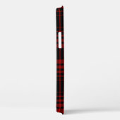 Red and black tartan plaid Scottish seamless patte Case-Mate iPhone Case (Achterkant / Rechts)