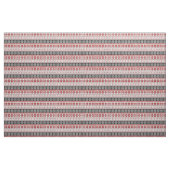 Red and Black Winter Fair Isle Pattern Stof (Yard (91,4 cm))