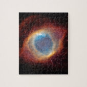 Red and Blue Helix Nebula NGC 7293 Planetary Fog Legpuzzel (Verticaal)