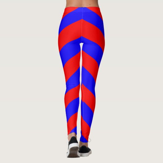 Red And Blue Leggings (Achterkant)