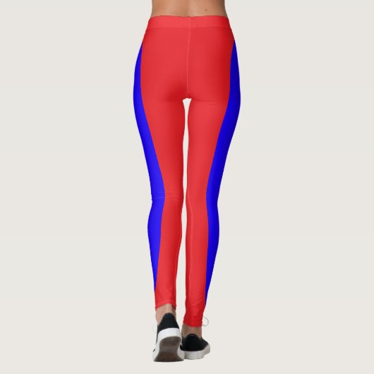 Red And Blue Leggings (Achterkant)