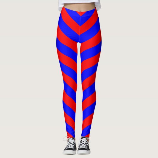 Red And Blue Leggings (Voorkant)