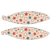 Red and Blue Stars, 4th of July, Beige Background Basketbal (Panelen)