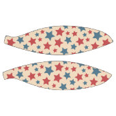 Red and Blue Stars, 4th of July, Beige Background Basketbal (Panelen)