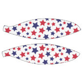 Red and Blue Stars, 4th of July, White Background Basketbal (Panelen)