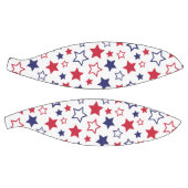 Red and Blue Stars, 4th of July, White Background Basketbal (Panelen)