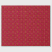Red and Gold Fleur de Lys Cadeaupapier (Vlak)