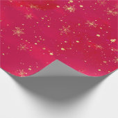 Red and Gold Nutcracker Ballet Cadeaupapier (Hoek)