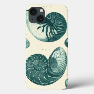 Red and Green Seashell Art Case-Mate iPhone Case