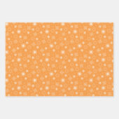 Red and Orange Christmas Forest Village Inpakpapier Vel (Voorkant 3)