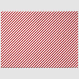 Red and White Candy Cane Striped Tissue Paper Tissuepapier