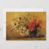 Red And White CarNations by Vincent van Gogh (Voorkant)