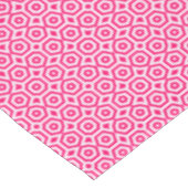 red and white geometric pattern tafelkleed (Gekanteld)