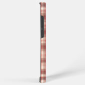 Red and White Gingham Plaid Phone Case Samsung Galaxy Hoesje (Rechterkant)