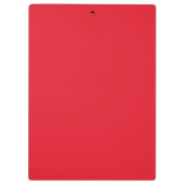 Red and White Heart Pattern | Cute Valentine Love  Klembord (Achterkant)