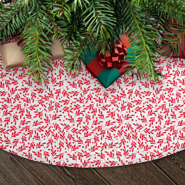 Red and White Holly Berries | Vakantie Kerstboom Rok