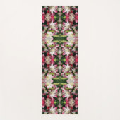 Red and White Lily Flowers Abstract Yogamat (Voorkant)