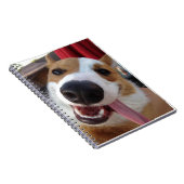 Red and White Pembroke Welsh Corgi Notitieboek (Rechterzijde)