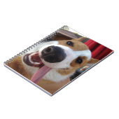 Red and White Pembroke Welsh Corgi Notitieboek (Linkerzijde)